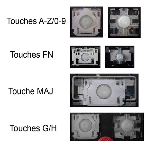 Touche clavier pour lenovo - de,