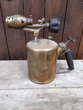 large soldering iron lamp Barthel folk art antique attic