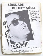 Partition vintage sheet music