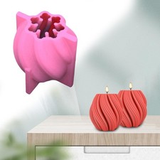 Moule à bougie en silicone