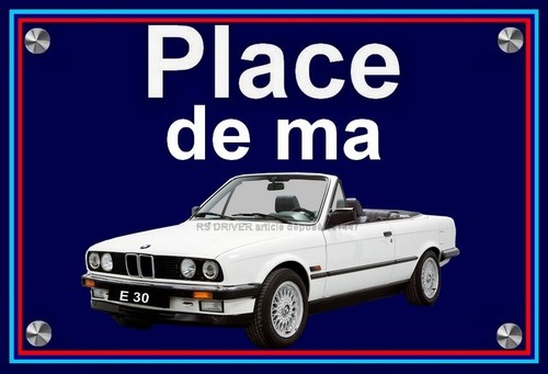 Plaque place ma bmw - ",