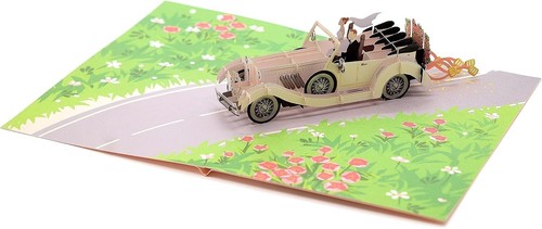Carte mariage pop up - carte, 3d