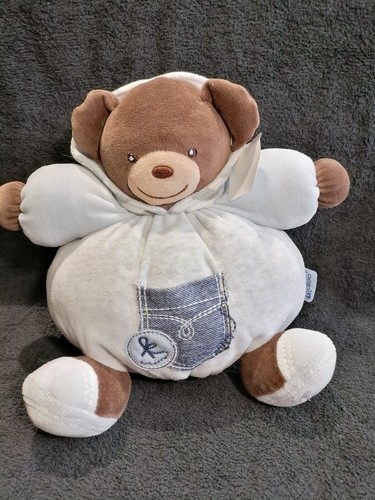 Doudou peluche ours brun - ,