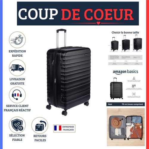 Valise rigide grande - , amazon
