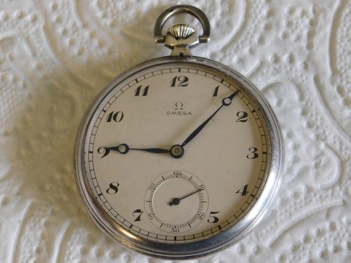 Montre gousset omega argent - gousset,