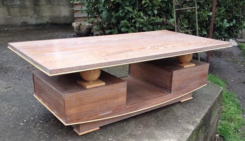 Table basse style art - table,