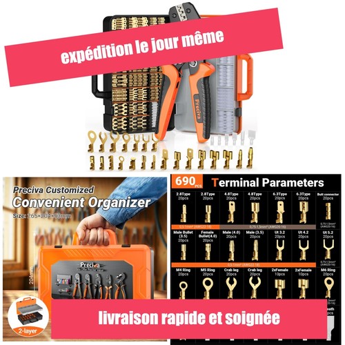 Pince sertir électrique - à,