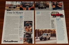 SIGNATURE FJ43 MAGAZINE ARTICLE FJ COMPANY TOYOTA LAND CRUISER TIME MONEY