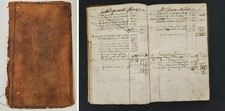1822-40 antique LEDGER wyoming