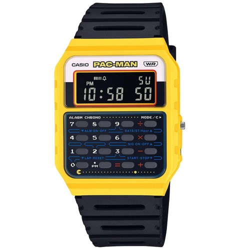 Casio pac man 45th anniversary - casio, pac-man