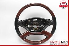 Volant De Direction Mercedes W221 S550 S600 10-14 Avec Palettes En Bois Noir OEM