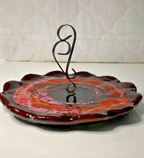 Vintage Vallauris Inspired Cheese Tray