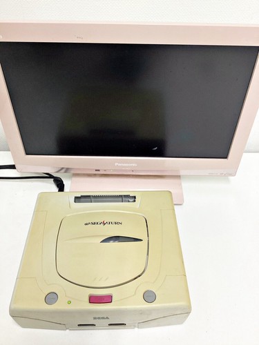 Console sega saturn white junk - sega,