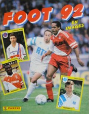 PANINI FOOTBALL 92 - IMAGE AU CHOIX - DOS D'ORIGINE