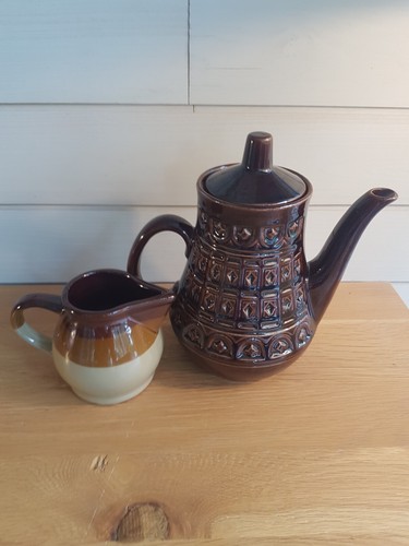 Cafetière émaillée vintage - émaillée,