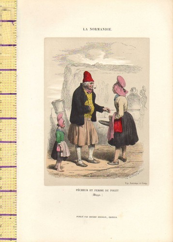 Impression antique c1830 - antique, ~