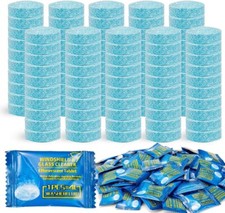 100x Pastilles Lave Glace Pare-Brise Voiture Nettoyant Effervescent Vitre Auto