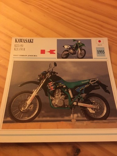 Kawasaki klx 650 - r, klx650