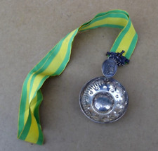 taste vin en métal argenté Chablis avec cordons ruban porte taste vin