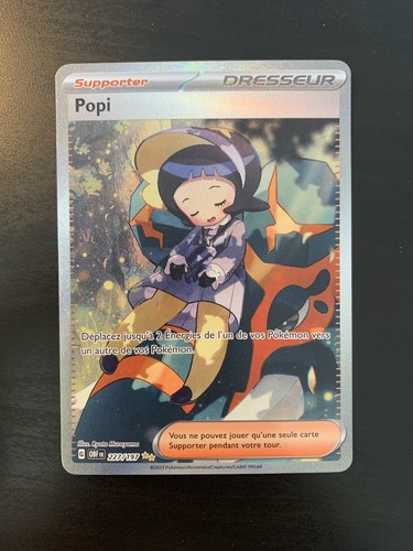 Carte pokémon popi - pokémon, :