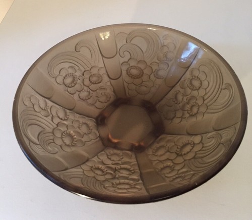 Coupe verre moulé - en, fumé