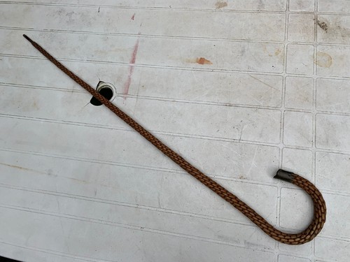 Ancienne canne tressee - canne,