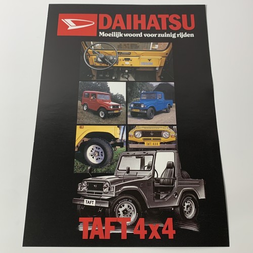Daihatsu taft 4x4 brochure - daihatsu,