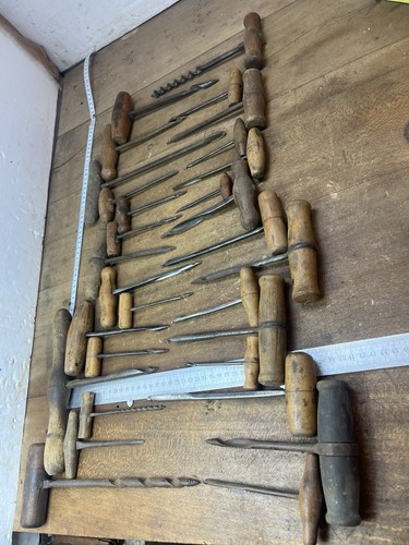 Lot vrilles outil ancien - lot, de