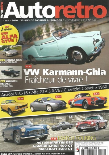 Auto retro 347 karmann - retro, n°347