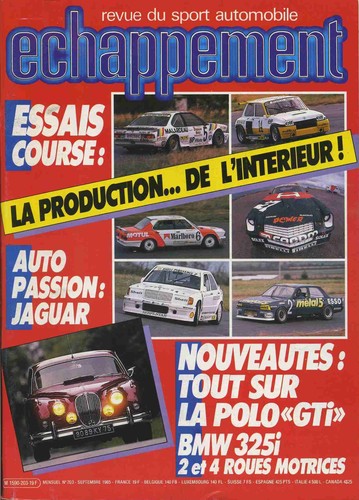 Echappement 203 1985 - echappement, n°203