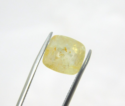 Saphir jaune naturel - , non