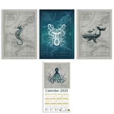 Set of 3. A3- 42x30cm