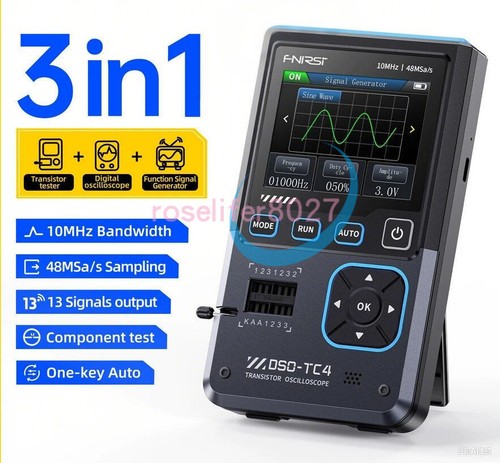 Fnirsi dso tc4 1 - 3-in-1, 10mhz