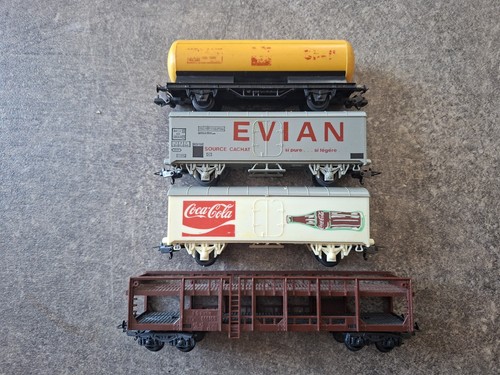 Lot wagons marchandises - wagons,