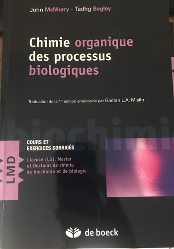 Chimie organique des processus