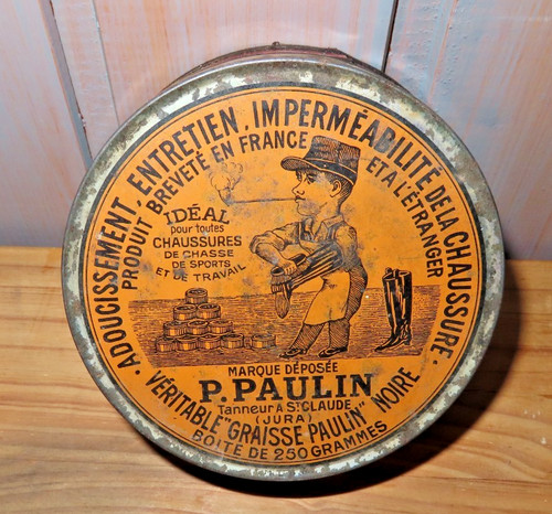 Ancienne boite graisse - boite,