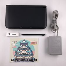 [S-rank] Nintendo 3DS LL XL console  Black with Charger/Stylus