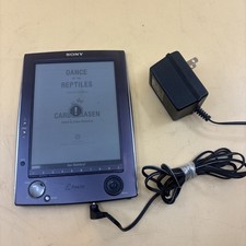 Sony Electronic Reader System Sony PRS-500 Bundle With Charger Tested Works