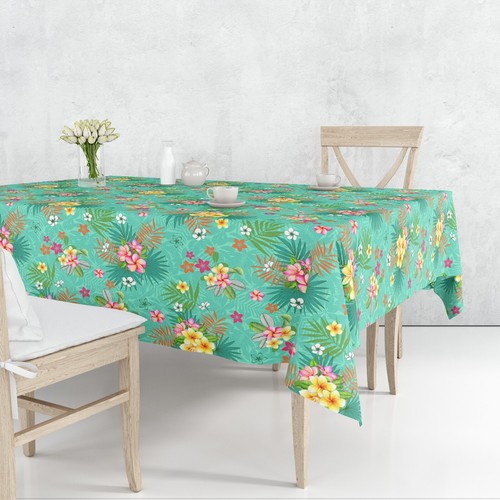 Toile cirée antitache tiare - toile,