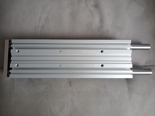 Vérin guidé pneumatique smc - guidé,