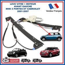 MECANISME DE LEVE VITRE ELECTRIQUE AVANT GAUCHE AVEC MOTEUR MINI R50 R52 R53