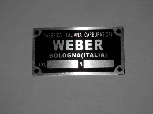 Weber carburateurs alluminum - carburateurs,