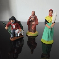 3 Santons Signés RICHARD