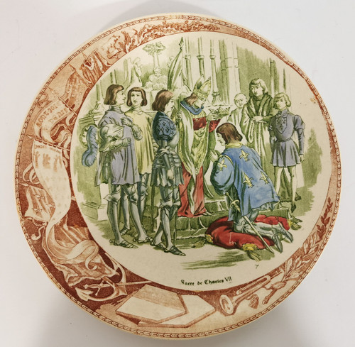 Ancienne assiette parlante - ancienne,