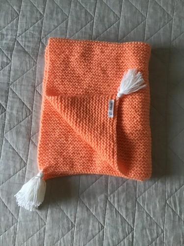 Couverture bébé tricoté - couverture,