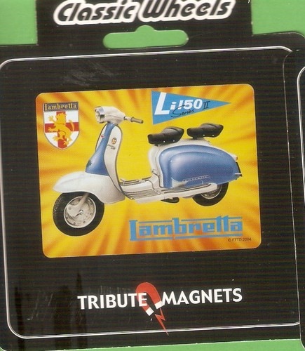 Magnet métal lambretta - magnet,