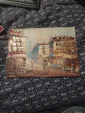 ancien tableau sur papier