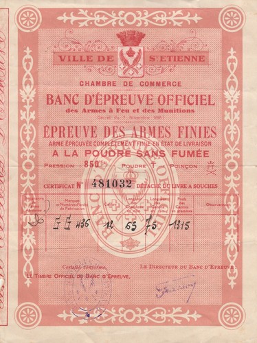 Banc épreuve officiel des - officiel,