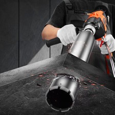 VEVOR Carotteuse à Diamant Dia. 20-160 mm Perceuse au Diamant Portative 2000 W