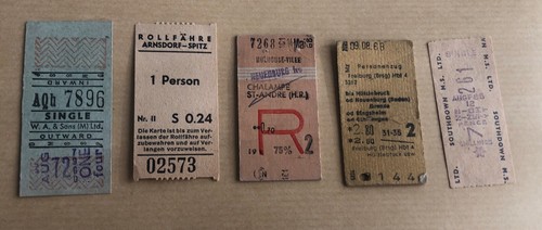 Lot tickets métro - lot, et
